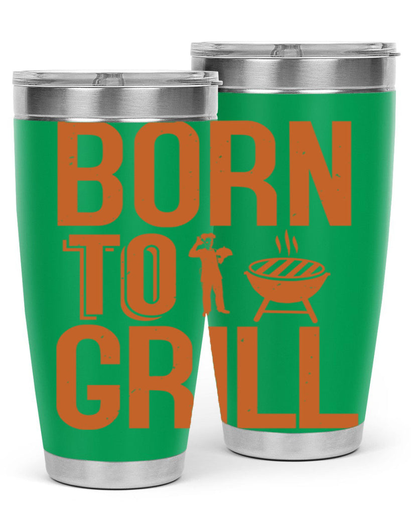 born to grill 1#- bbq- Tumbler