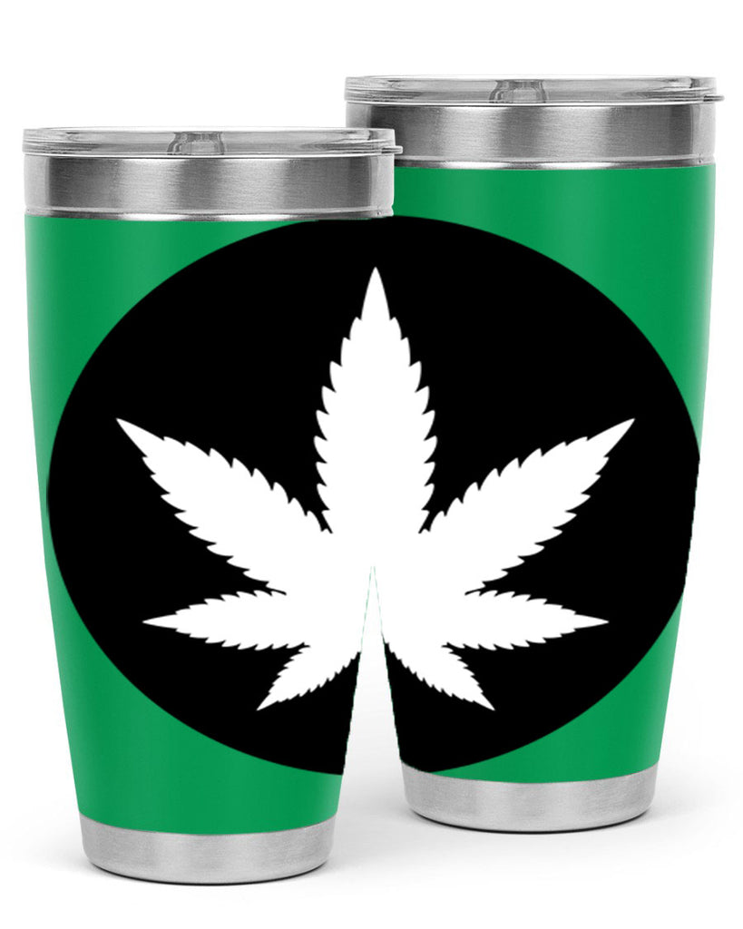 cannabis art l 40#- marijuana- Tumbler