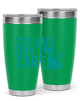 cat hair dont care Style 30#- cat- Tumbler