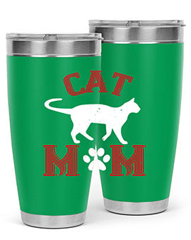 cat mom Style 35#- cat- Tumbler