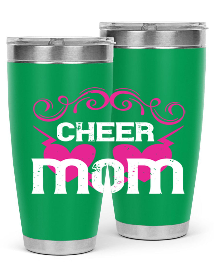 cheer mom 194#- mom- Tumbler