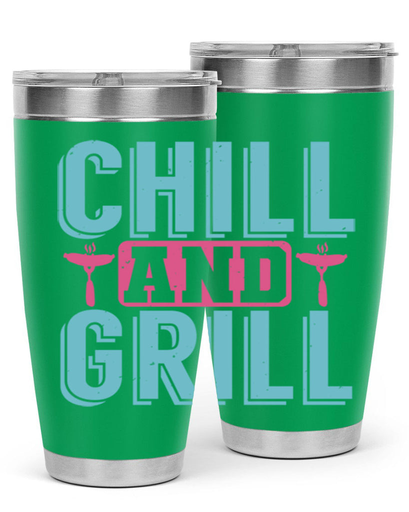 chill and grill 49#- bbq- Tumbler