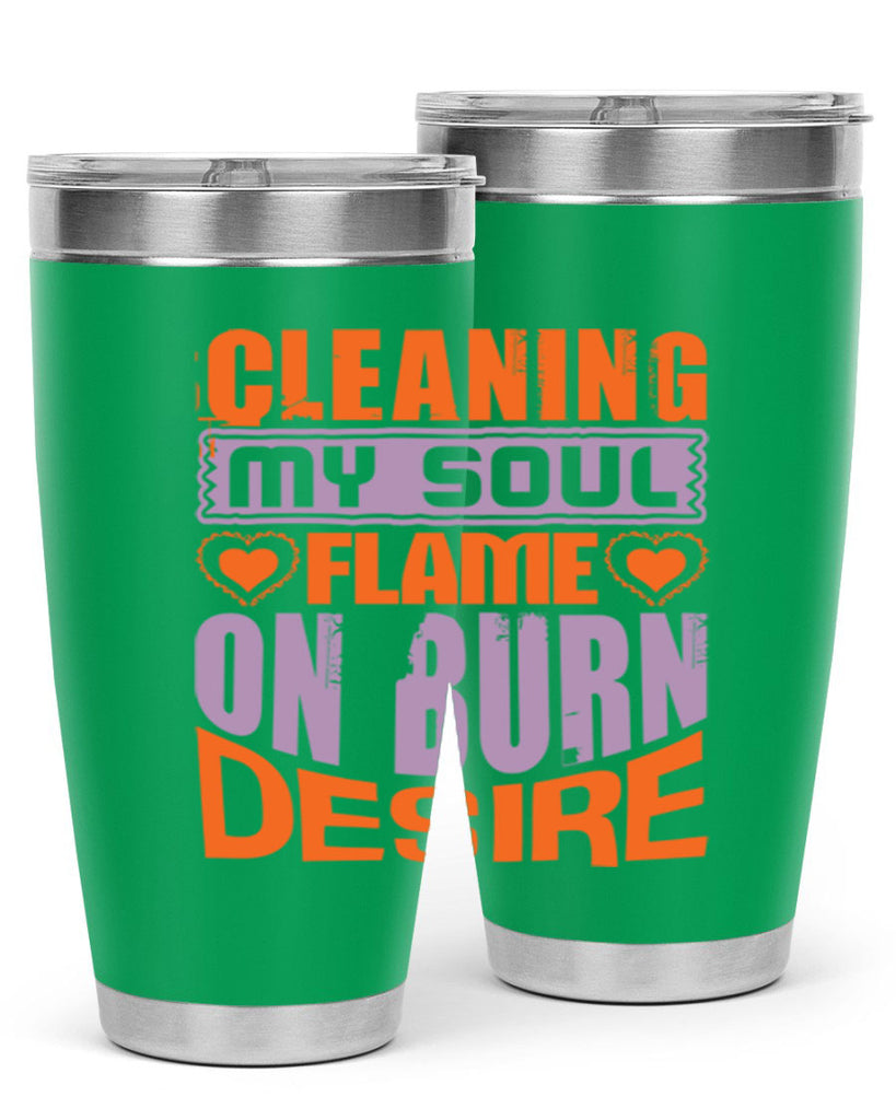 cleaning my sould flame on burn desire Style 42#- cleaner- tumbler