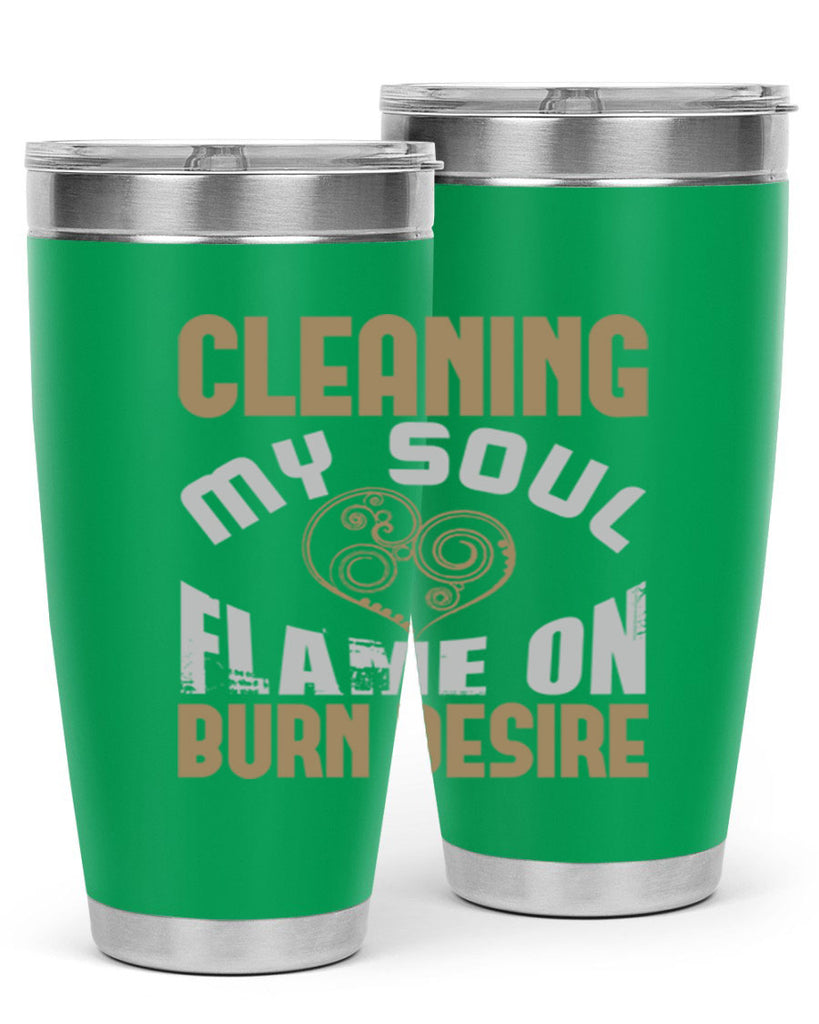 cleaning my sould flame on burn desire Style 43#- cleaner- tumbler
