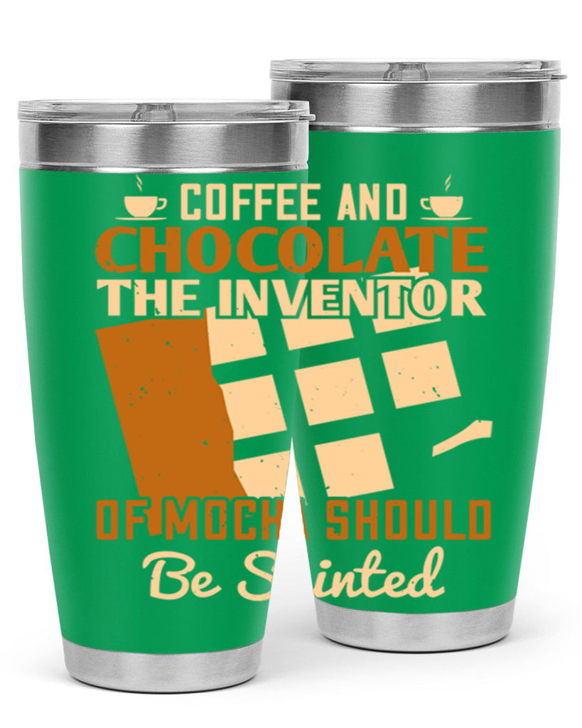 coffee and chocolate—the inventor of mocha should be sainted 42#- chocolate- Tumbler