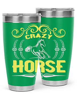 crazy horse Style 9#- horse- Tumbler