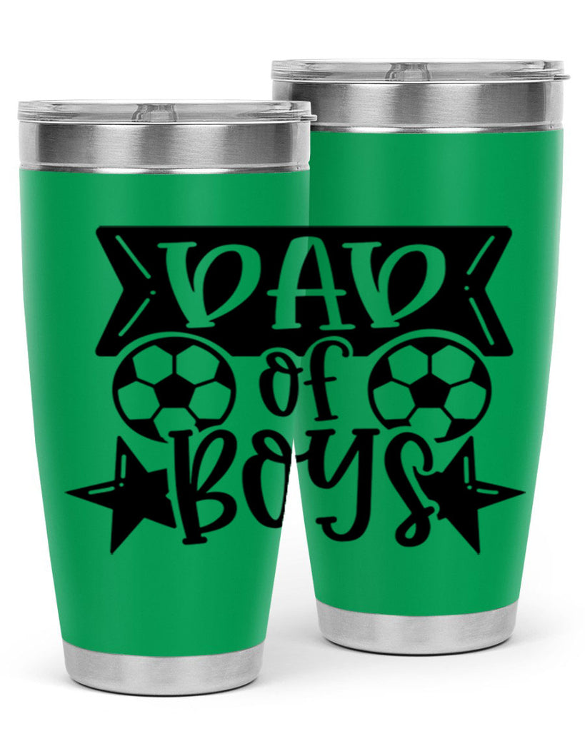 dad of boy 61#- fathers day- Tumbler