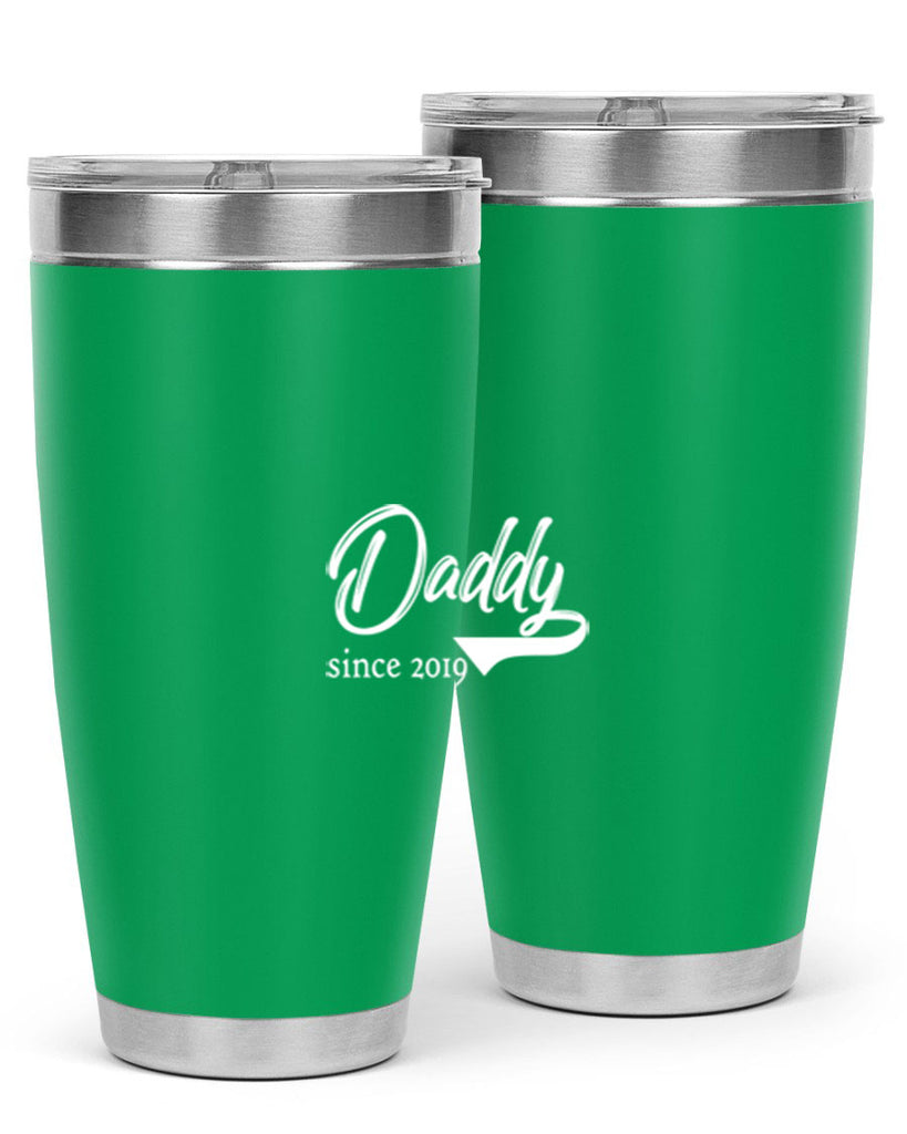 daddy since 22#- dad- Tumbler