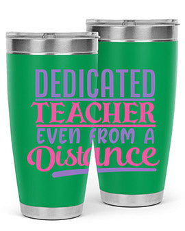 dedicated teacher even from a distance Style 53#- corona virus- Cotton Tank