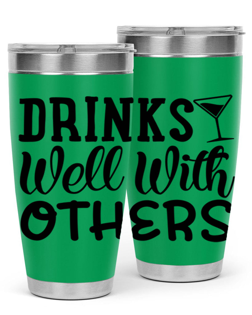 drinks well with others 128#- beer- Tumbler