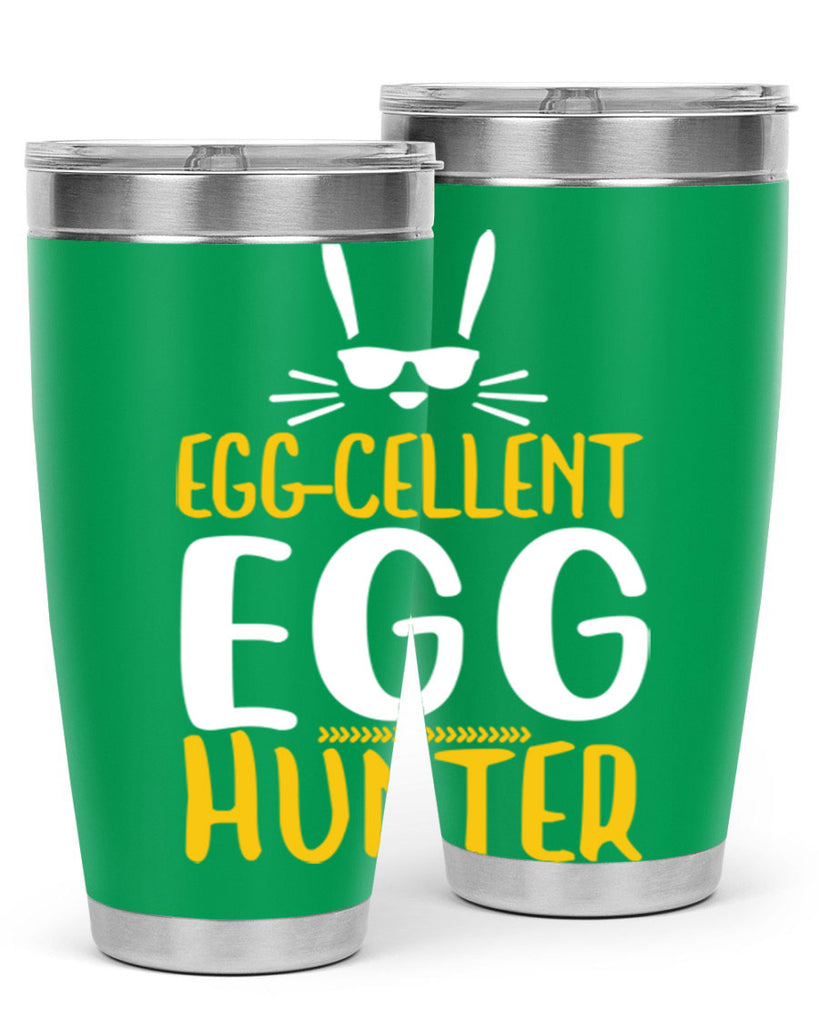 egg cellent egg hunter 82#- easter- Tumbler