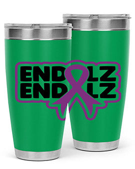 end alz 135#- alzheimers- Tumbler