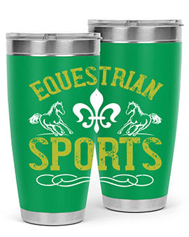 equestrian sports Style 55#- horse- Tumbler