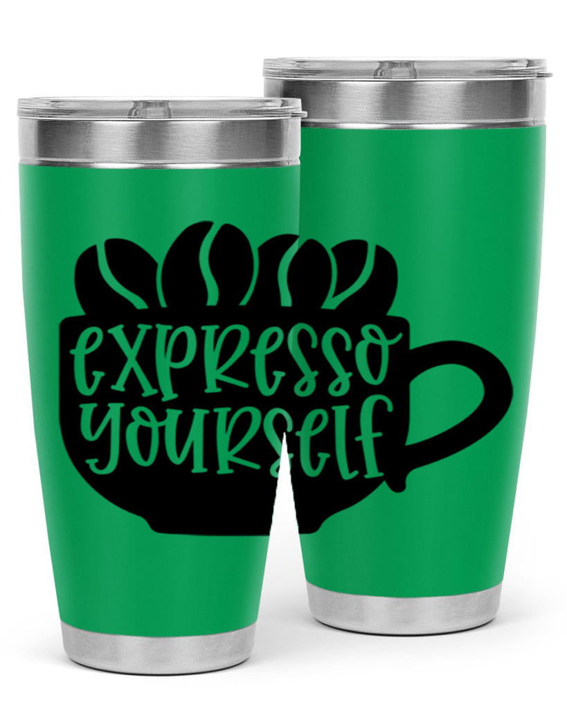 expresso yourself 56#- wine- Tumbler