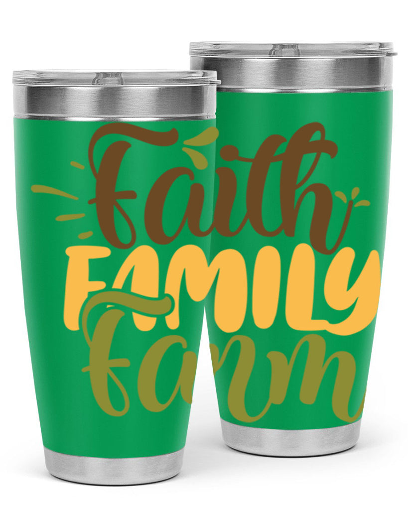 faith family farm 17#- farming and gardening- Tumbler