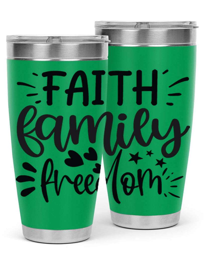 faith family freedom 43#- family- Tumbler