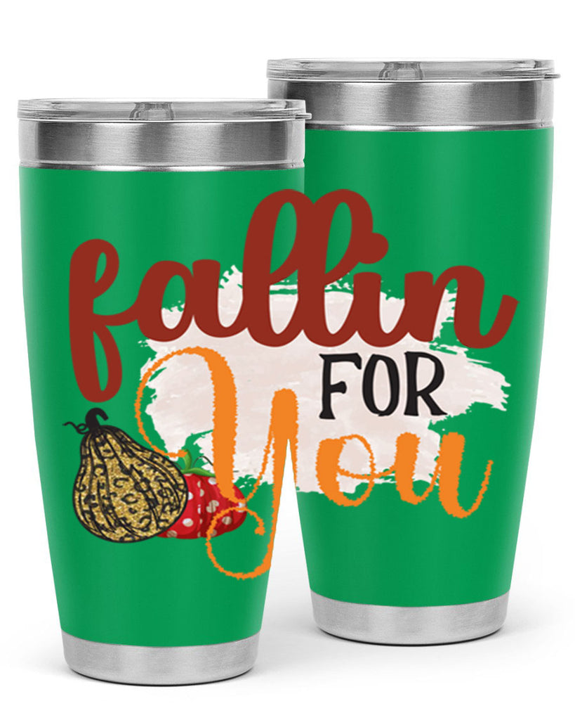 fallin for you 167#- fall- Tumbler
