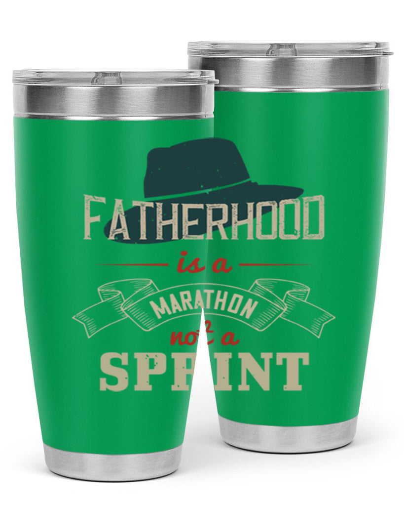 fatherhood is a marathon 227#- fathers day- Tumbler