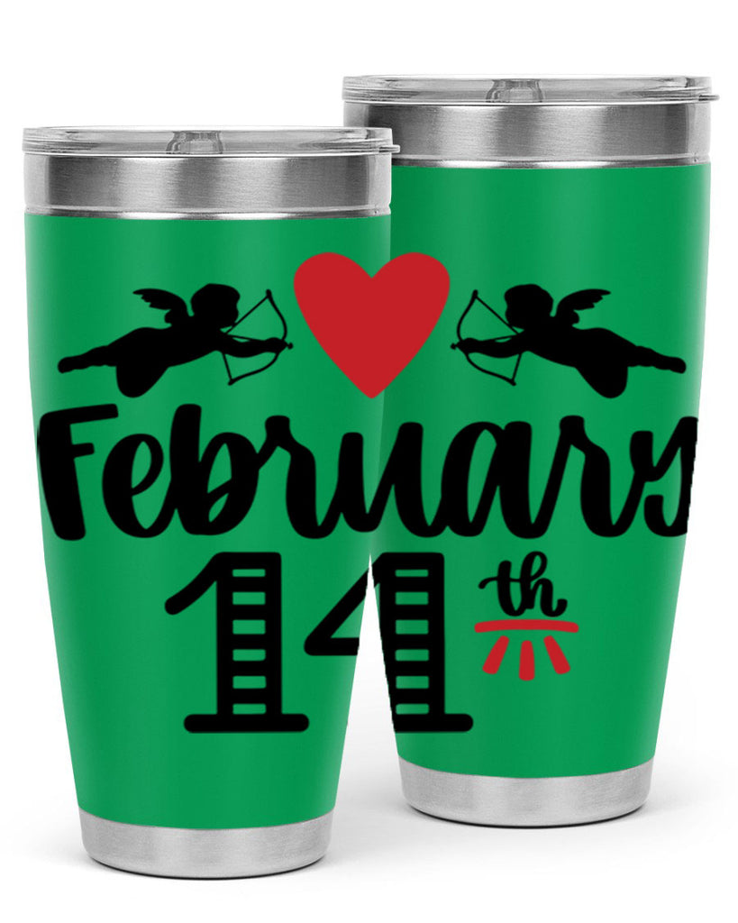 february th 28#- valentines day- Tumbler