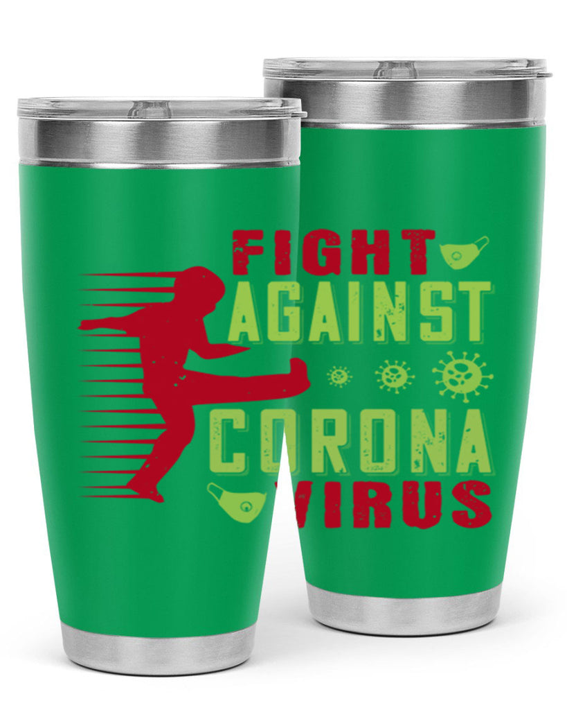 fight against corona virus Style 41#- corona virus- Cotton Tank