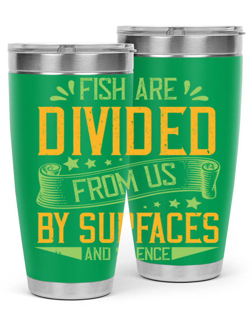 fish are divided from us by surfaces and silence 136#- vegan- Tumbler