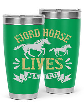 fjord horse lives matter Style 54#- horse- Tumbler