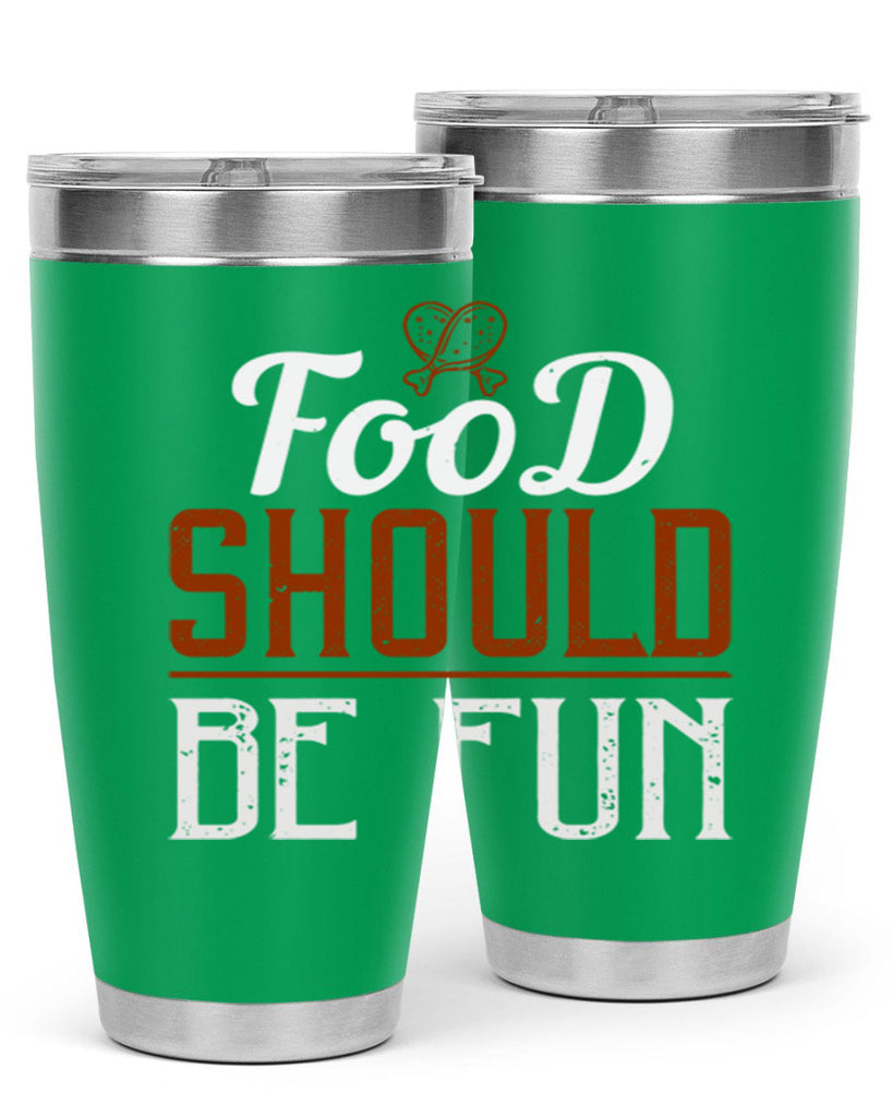 food should be fun 38#- cooking- Tumbler