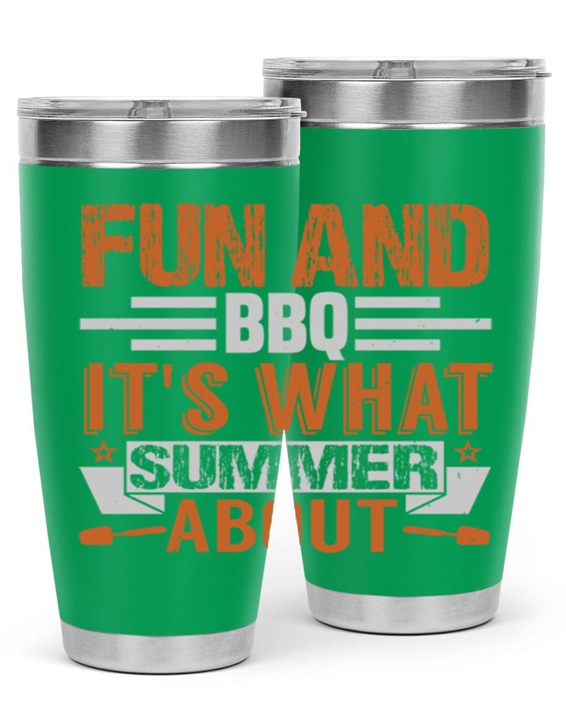 fun and bbq 44#- bbq- Tumbler