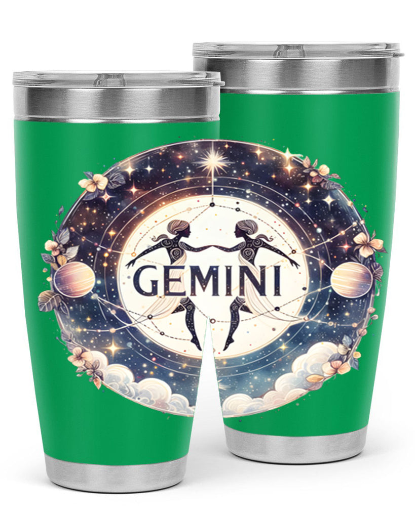 gemini 237#- zodiac- Tumbler