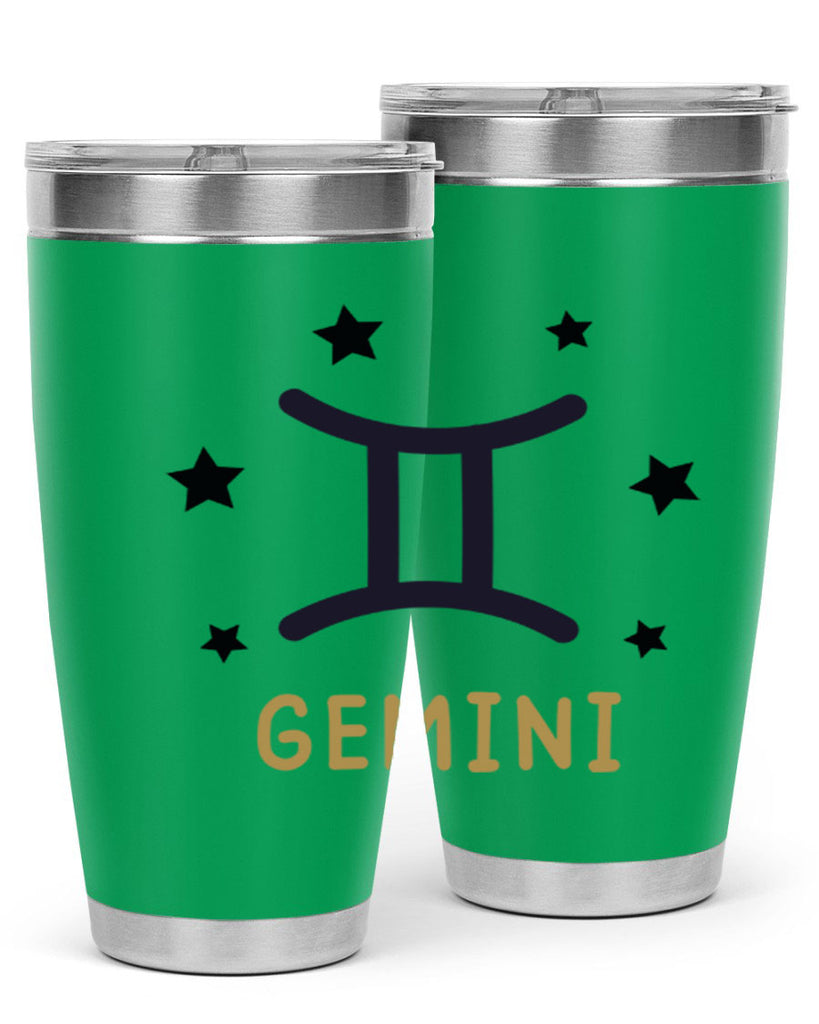 gemini 241#- zodiac- Tumbler