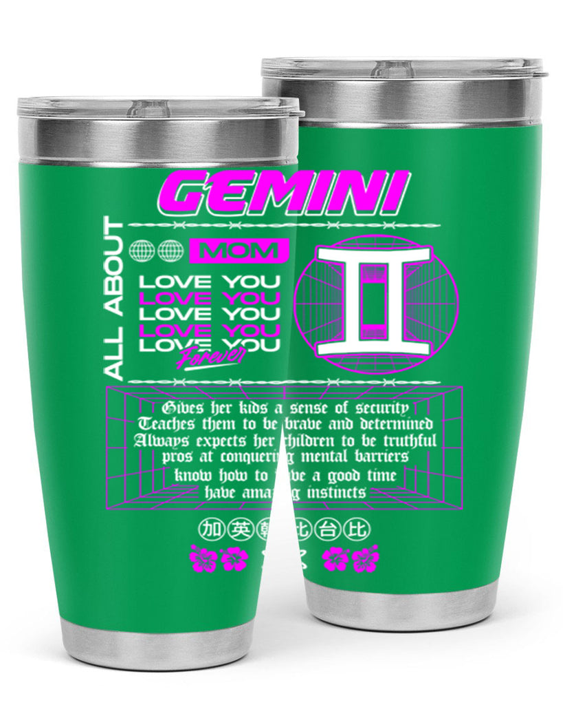 gemini 244#- zodiac- Tumbler