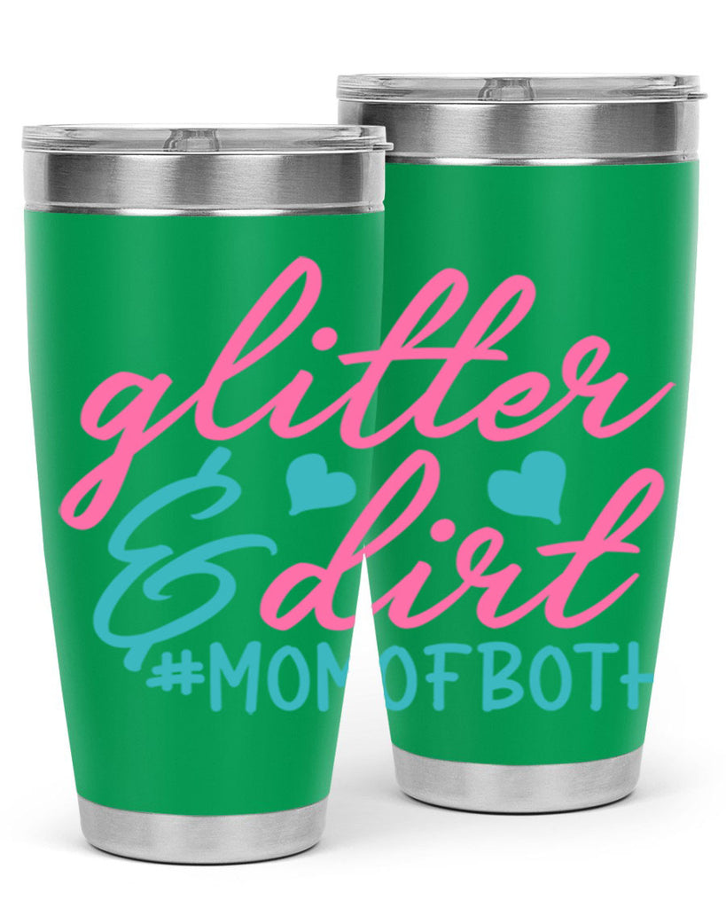 glitter dirt momofboth 265#- mom- Tumbler