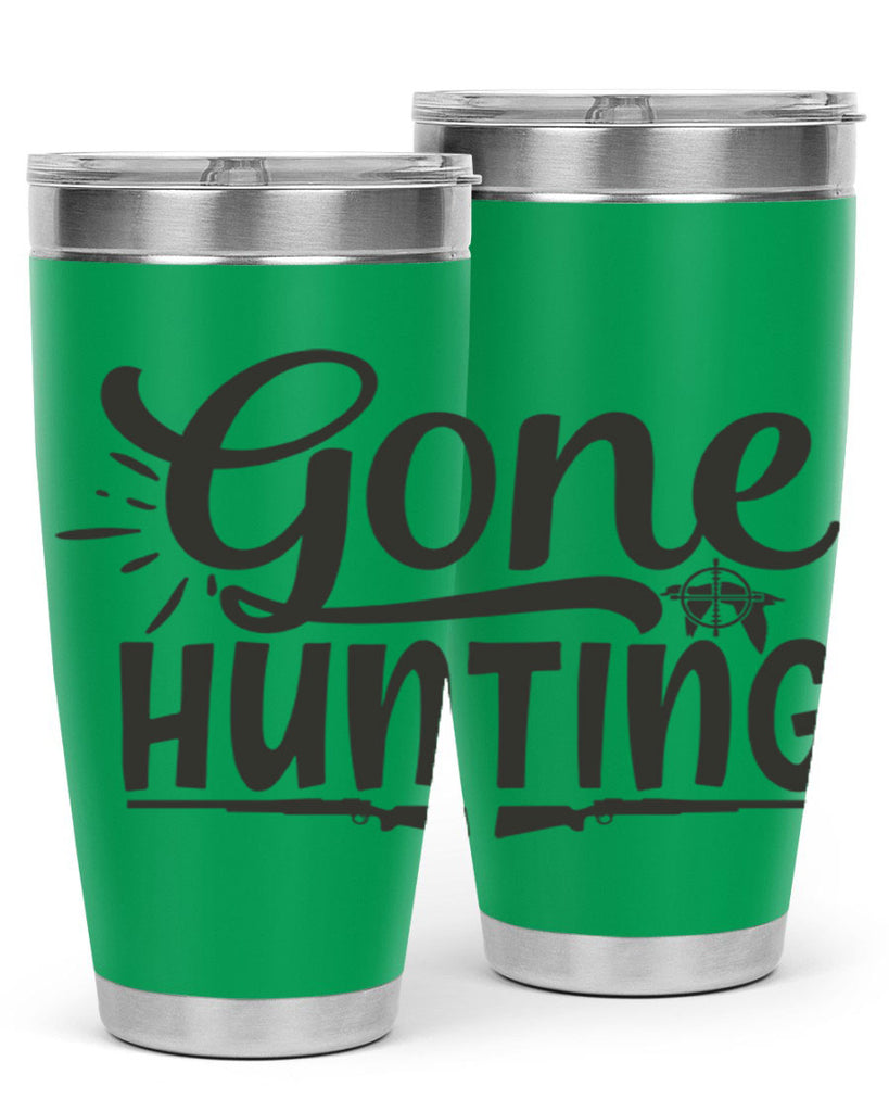 gone hunting 13#- hunting- Tumbler