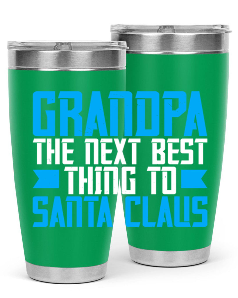 grandpa Santa Claus 109#- grandpa - papa- Tumbler