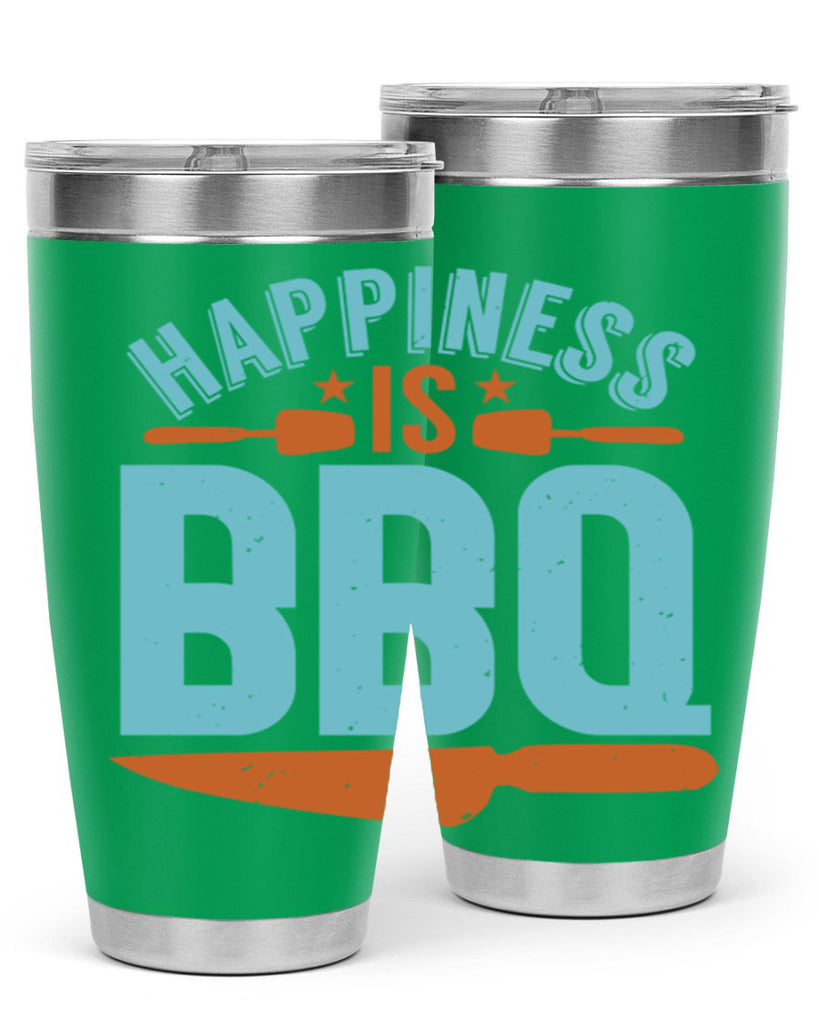 happiness is bbq 43#- bbq- Tumbler