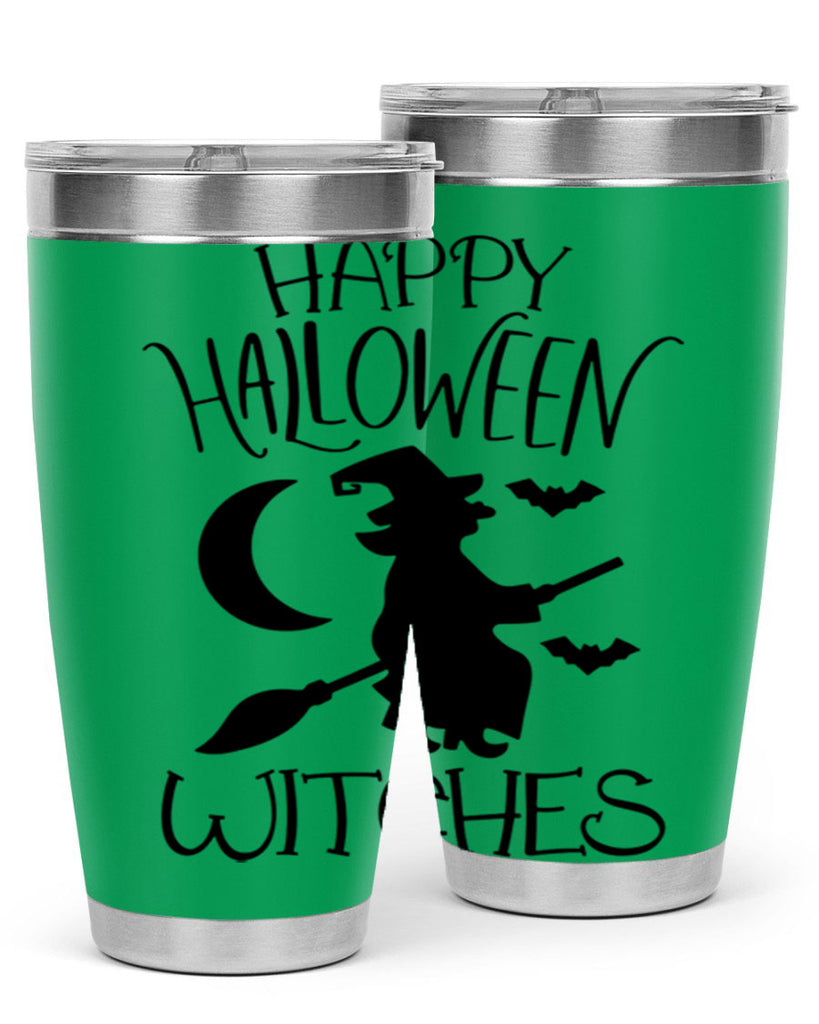 happy halloween witches 63#- halloween- Tumbler