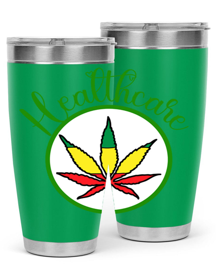 healthcare weed 106#- marijuana- Tumbler