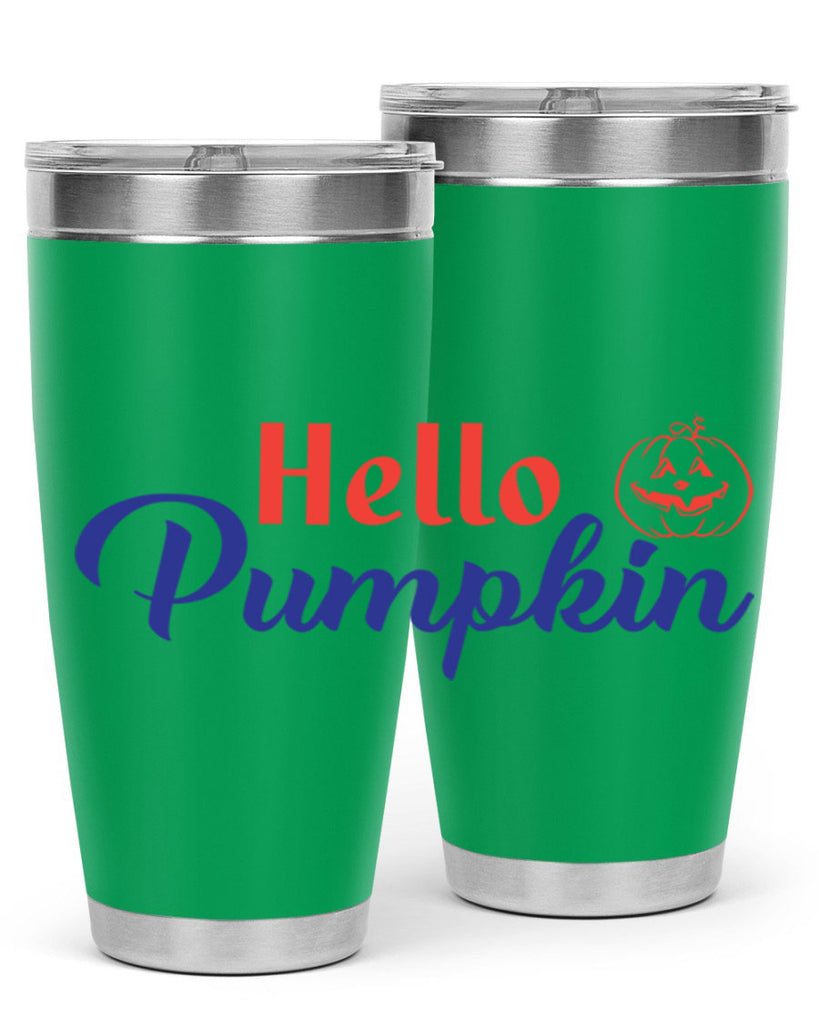 hello pumpkin 288#- fall- Tumbler