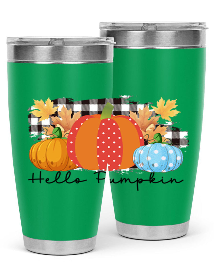 hello pumpkin 290#- fall- Tumbler