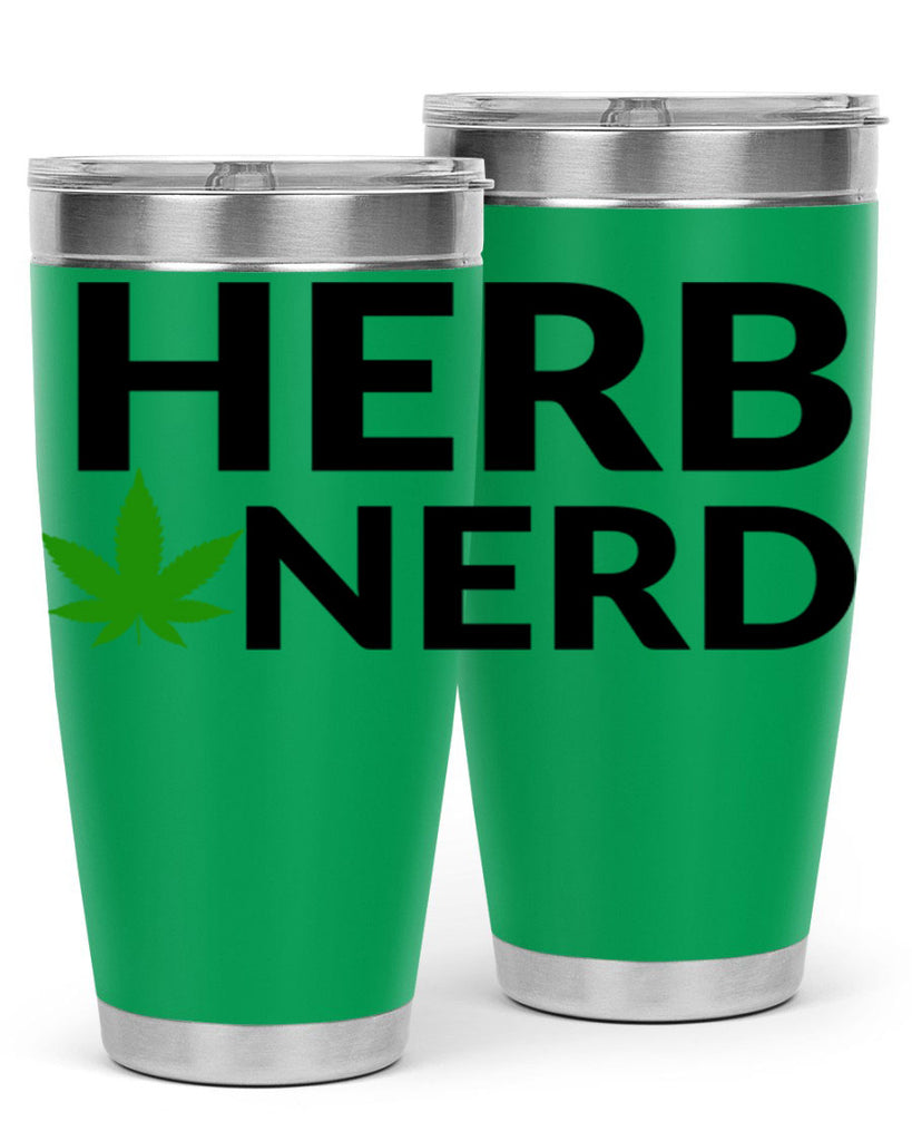 herb nerd 108#- marijuana- Tumbler