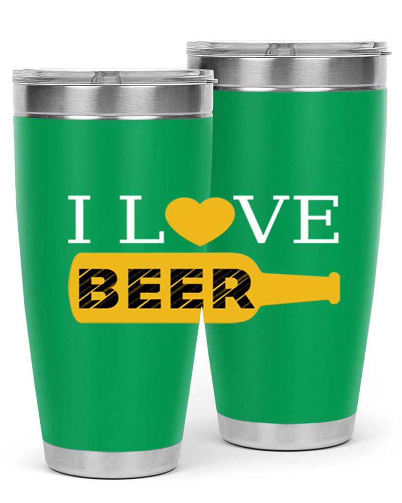 i love beer 75#- beer- Tumbler