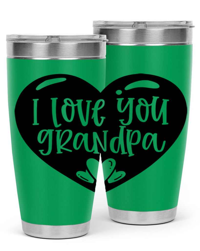 i love you grandpa 39#- fathers day- Tumbler