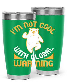 i’m not cool with global warming 18#- Bears- Tumbler