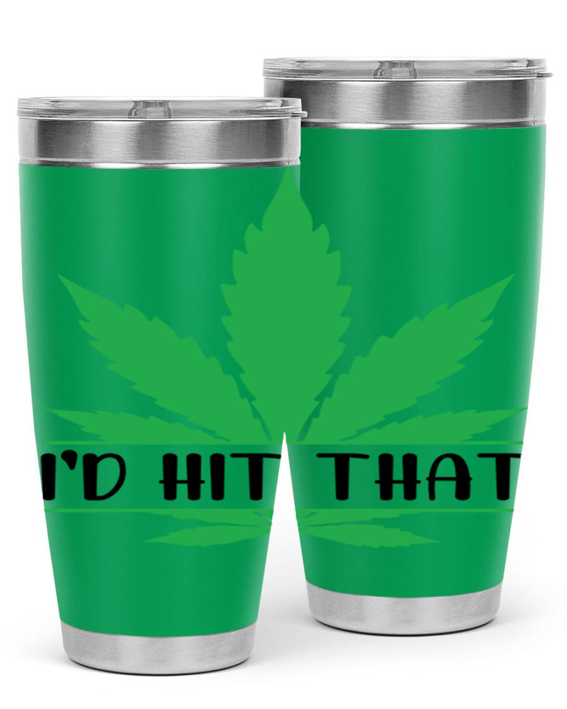 id hit that weed 143#- marijuana- Tumbler