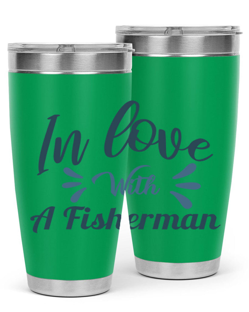 in love with 83#- fishing- Tumbler