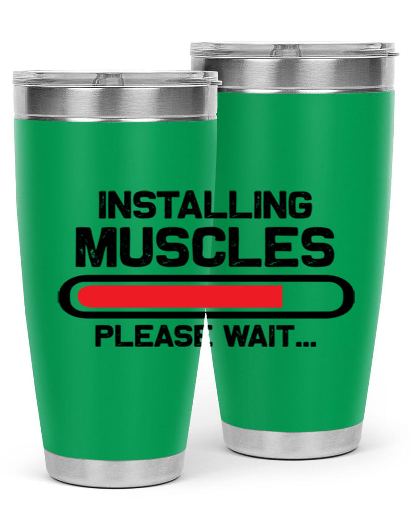 installing muscles please wait 7#- gym- Tumbler