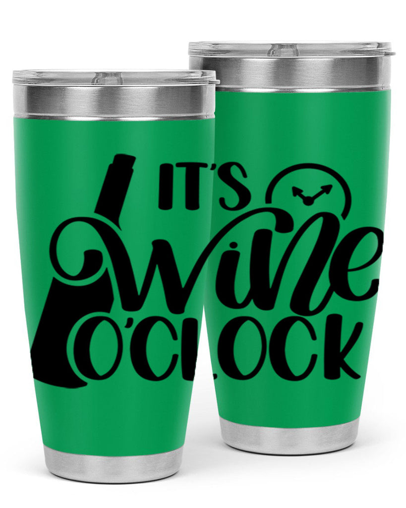 its wine oclock 47#- wine- Tumbler