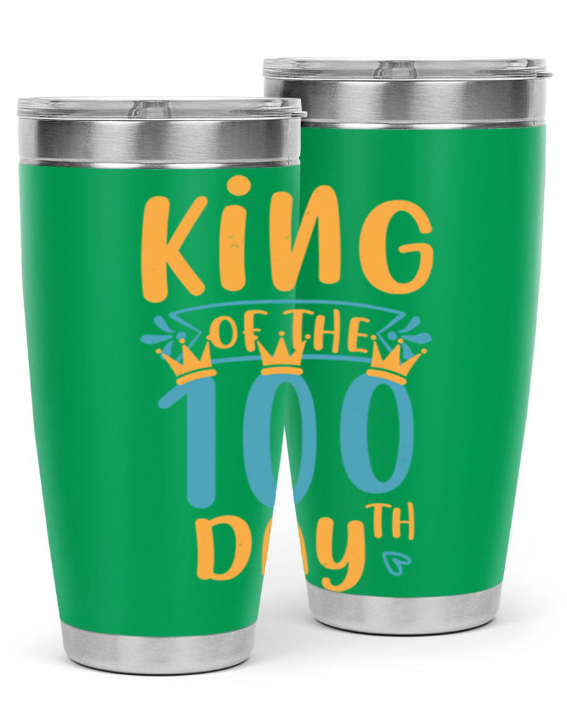 king of the th day 3#- 100 days of school- Tumbler