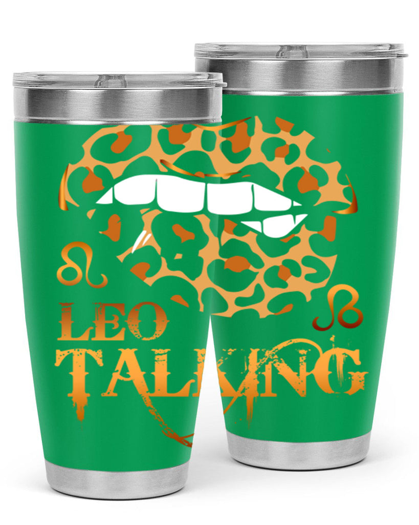 leo king 296#- zodiac- Tumbler