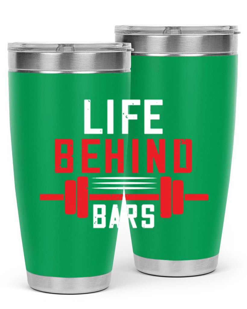 life behind bars 85#- gym- Tumbler